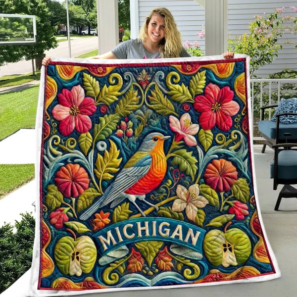 Best Michigan Design Quilt MCG51