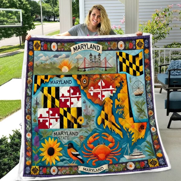Best Maryland Design Quilt MD3