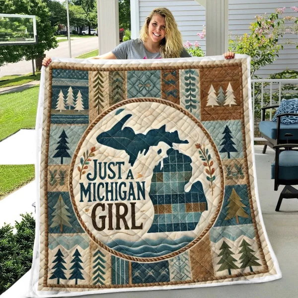 Best Michigan Design Quilt MCG46