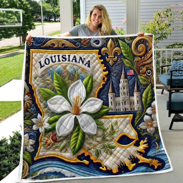Best Louisiana Design Quilt LA15