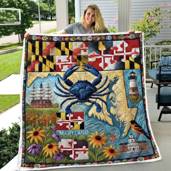 Best Maryland Design Quilt MD75