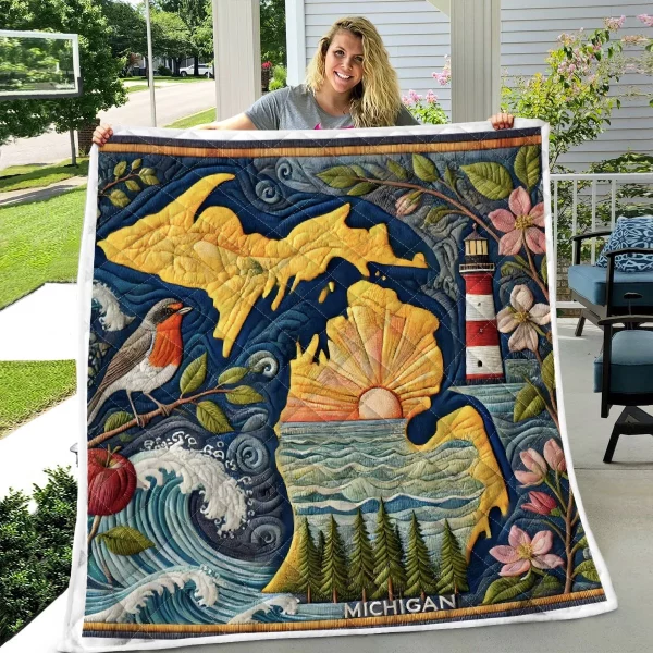 Best Michigan Design Quilt MCG97