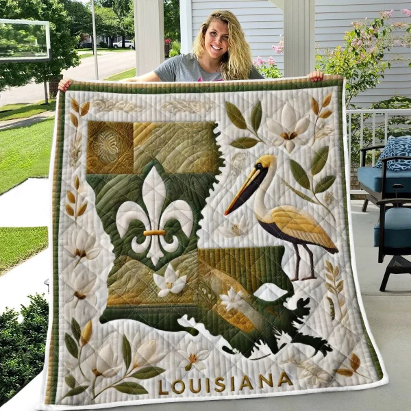 Best Louisiana Design Quilt LA02