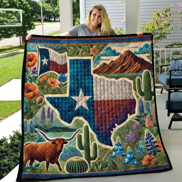 Best Texas Design Quilt TXQ71