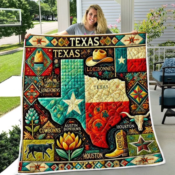 Best Texas Design Quilt TXQ17