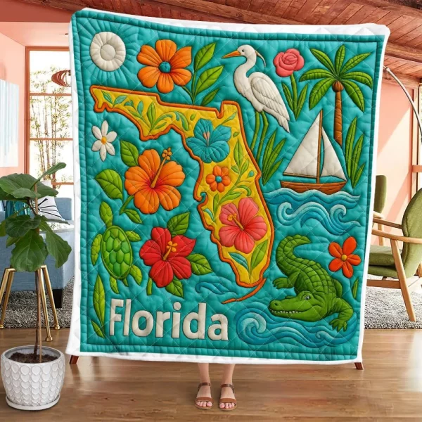 Best Texas Design Quilt FL42 - Image 2