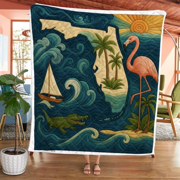 Best Texas Design Quilt FL39 - Image 2