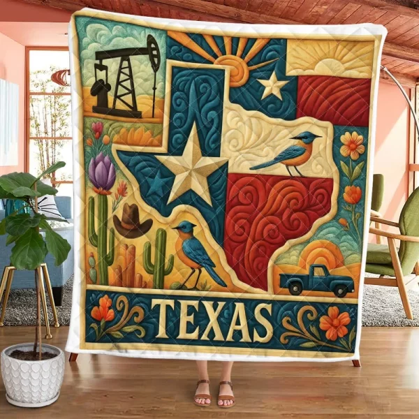 Best Texas Design Quilt TXQ93 - Image 2