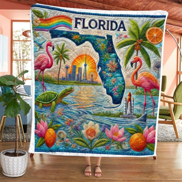 Best Florida Design Quilt FL38 - Image 2