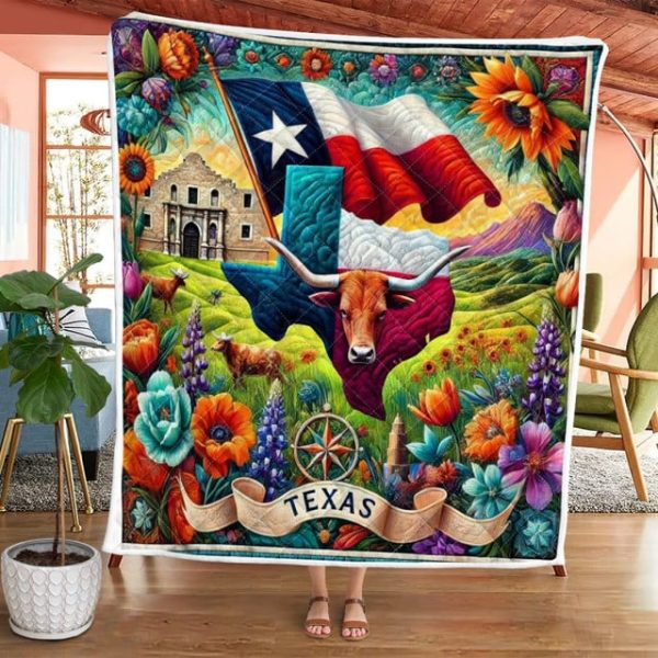 Best Texas Design Quilt TXQ44 - Image 3