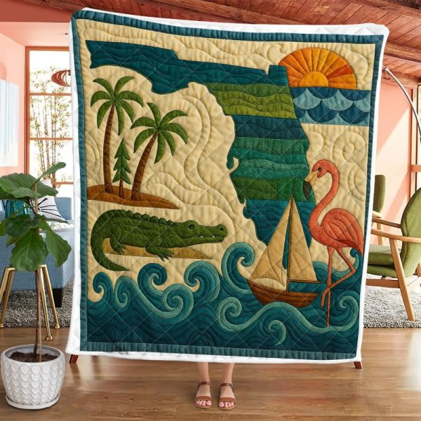 Best Texas Design Quilt FL43 - Image 2