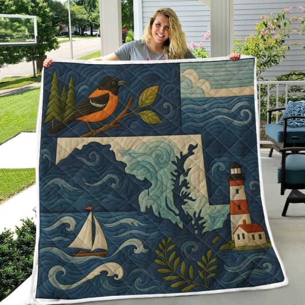 Best Maryland Design Quilt MD53