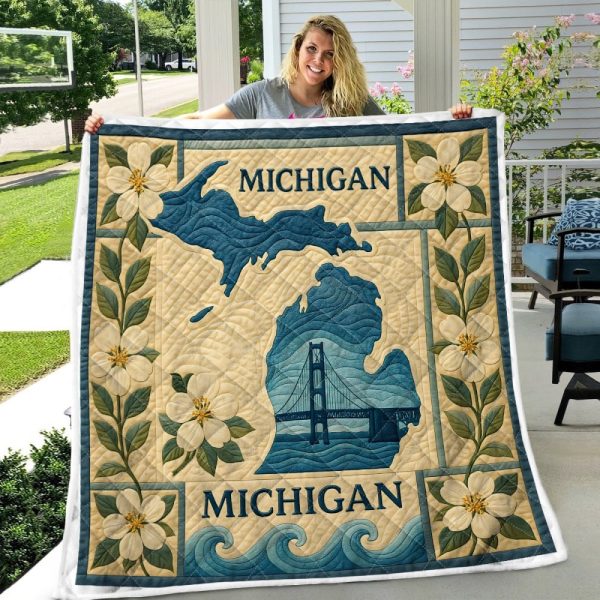 Best Michigan Design Quilt MCG55