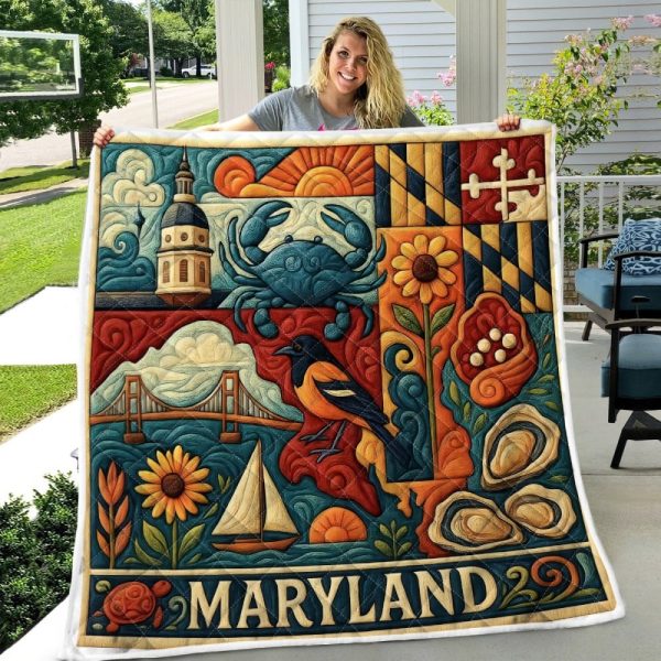 Best Maryland Design Quilt MD54