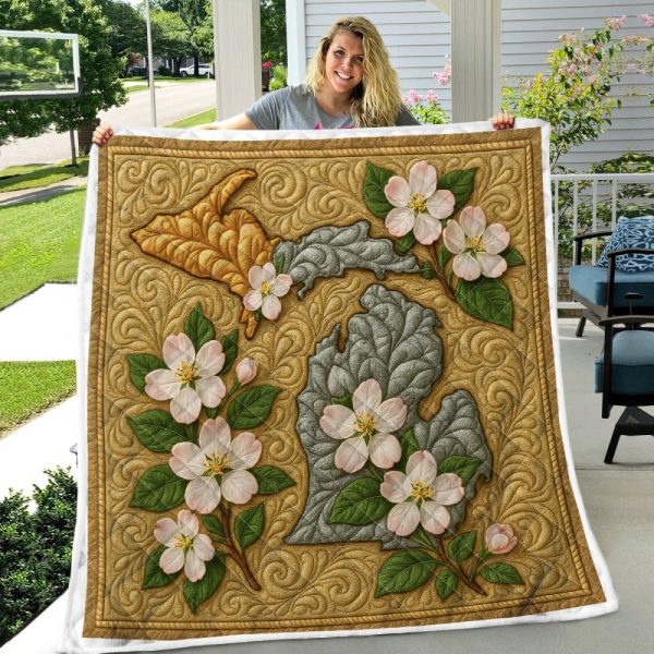 Best Michigan Design Quilt MCG54