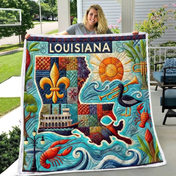 Best Louisiana Design Quilt LA59