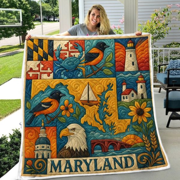 Best Maryland Design Quilt MD51
