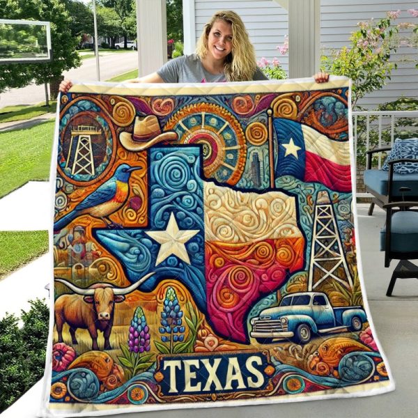 Best Texas Design Quilt TXQ95