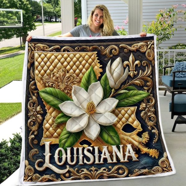 Best Louisiana Design Quilt LA56