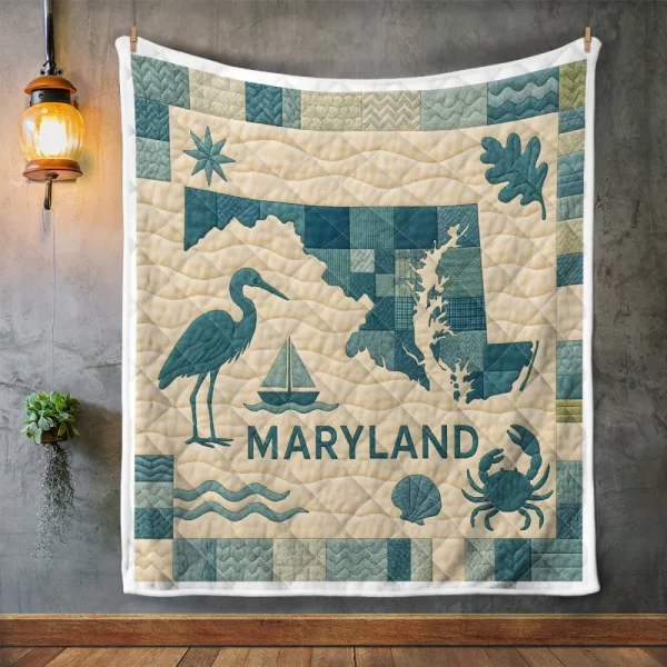 Best Maryland Design Quilt MD14 - Image 2