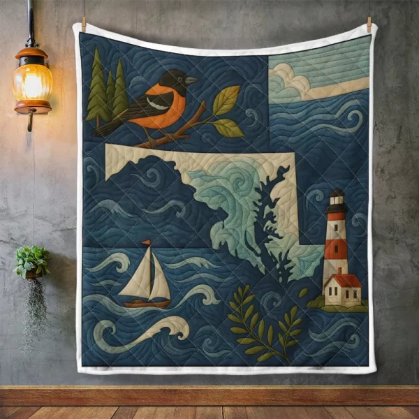 Best Maryland Design Quilt MD53 - Image 2