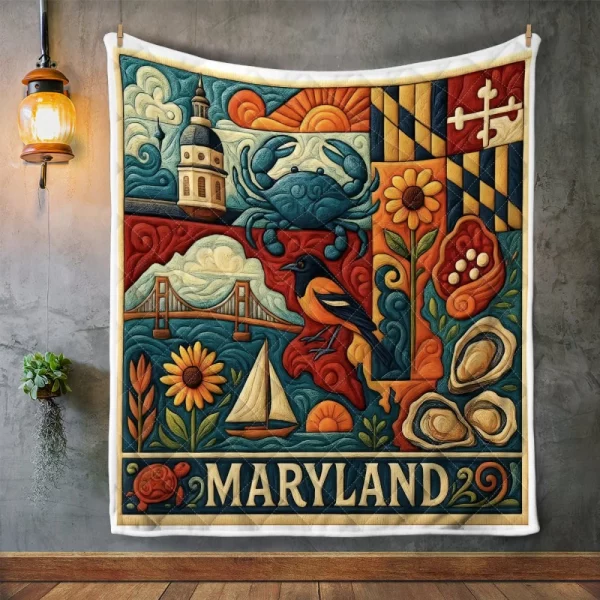 Best Maryland Design Quilt MD54 - Image 2