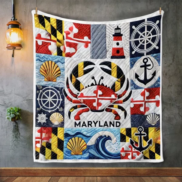 Best Maryland Design Quilt MD48 - Image 2