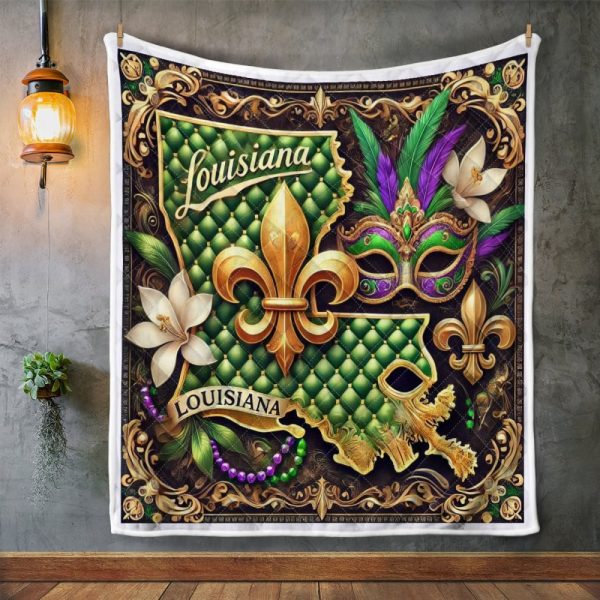 Best Louisiana Design Quilt LA72 - Image 2
