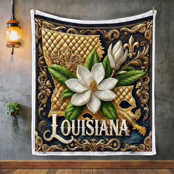 Best Louisiana Design Quilt LA56 - Image 2