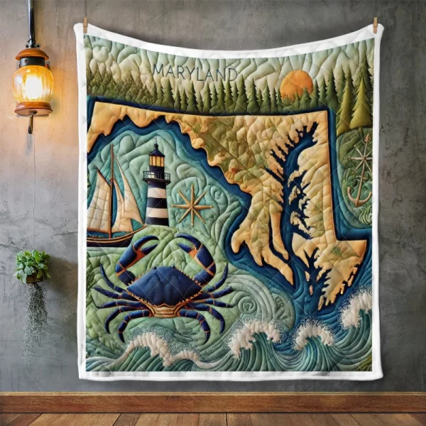 Best Maryland Design Quilt MD15 - Image 2