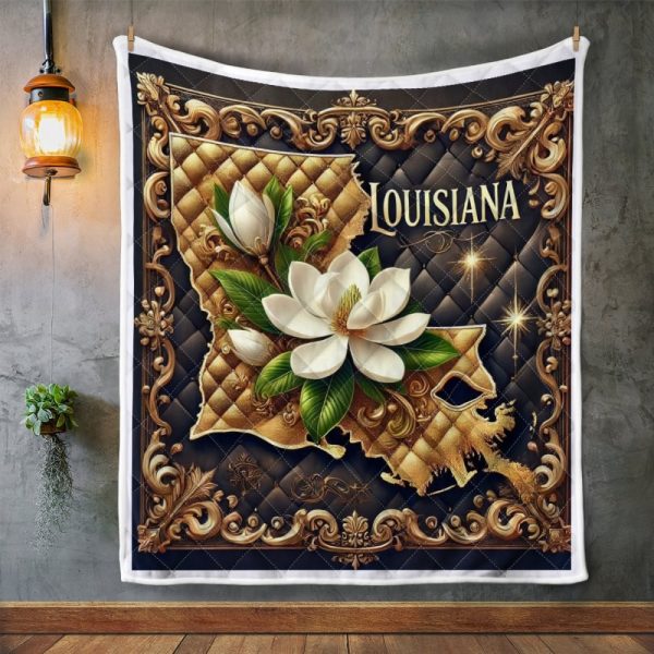 Best Louisiana Design Quilt LA70 - Image 2
