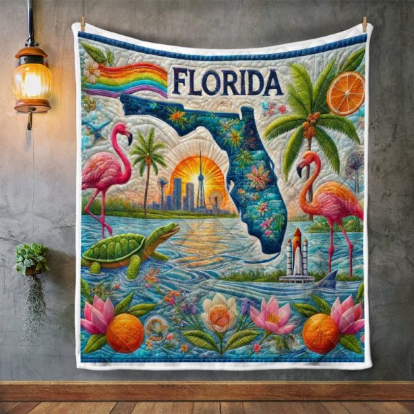 Best Florida Design Quilt FL38 - Image 3