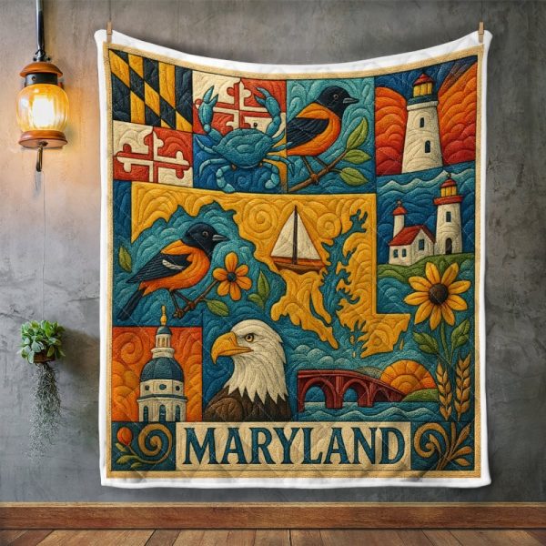 Best Maryland Design Quilt MD51 - Image 2