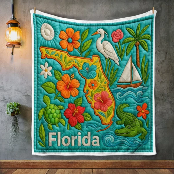 Best Texas Design Quilt FL42 - Image 3