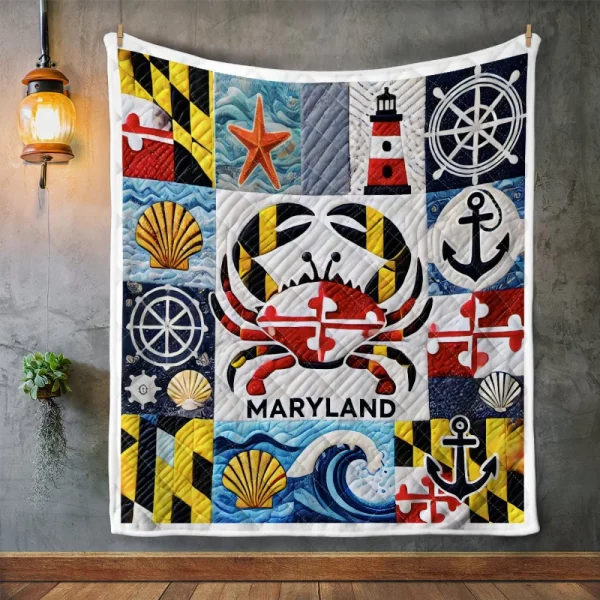 Best Maryland Design Quilt MD19 - Image 2