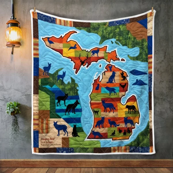 Best Michigan Design Quilt MCG4 - Image 2