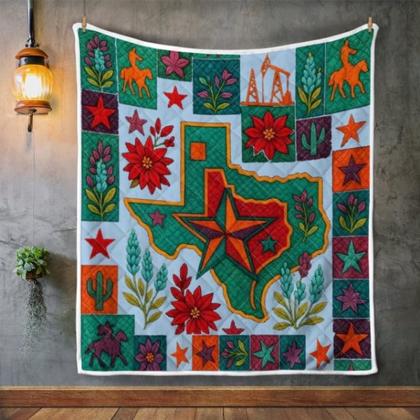 Best Texas Design Quilt TXQ26 - Image 41