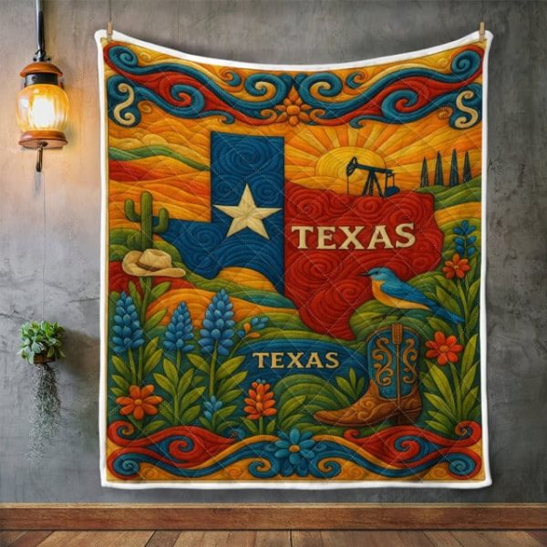 Best Texas Design Quilt TXQ40 - Image 3