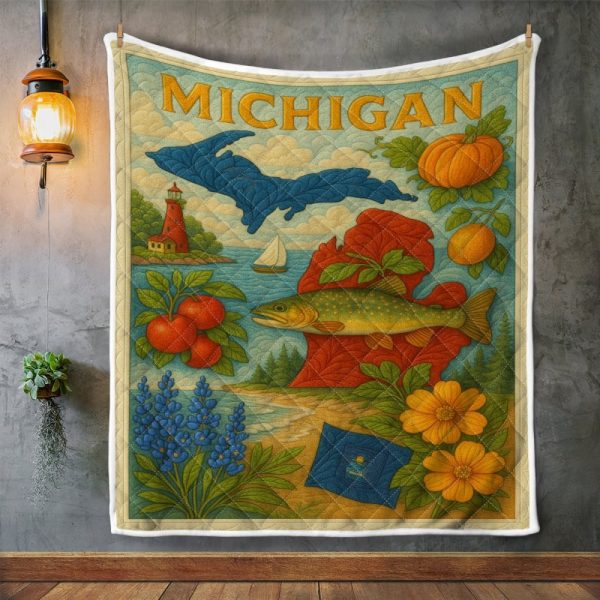 Best Michigan Design Quilt MCG12 - Image 2