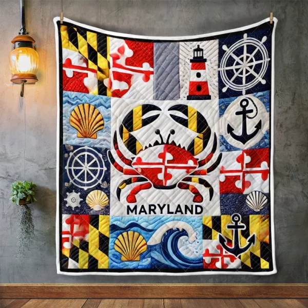 Best Maryland Design Quilt MD8 - Image 2