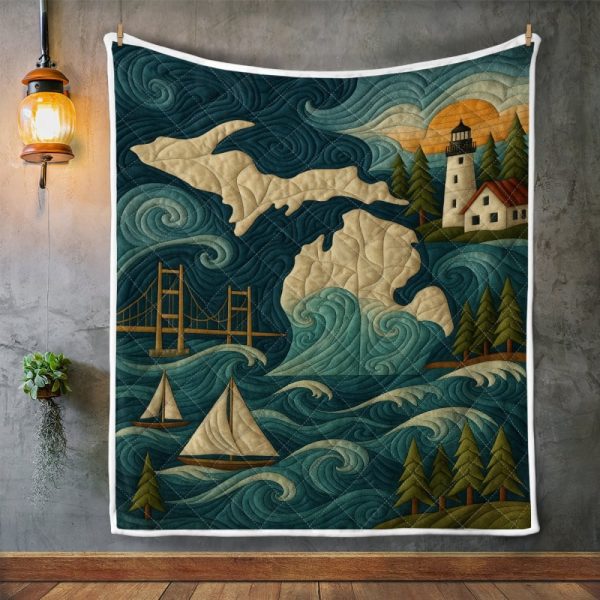 Best Michigan Design Quilt MCG17 - Image 2