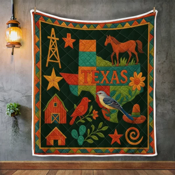 Best Texas Design Quilt TXQ19 - Image 58
