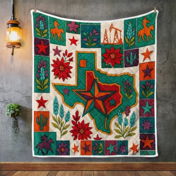 Best Texas Design Quilt TXQ26 - Image 35