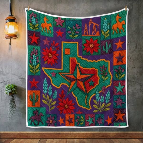 Best Texas Design Quilt TXQ26 - Image 14