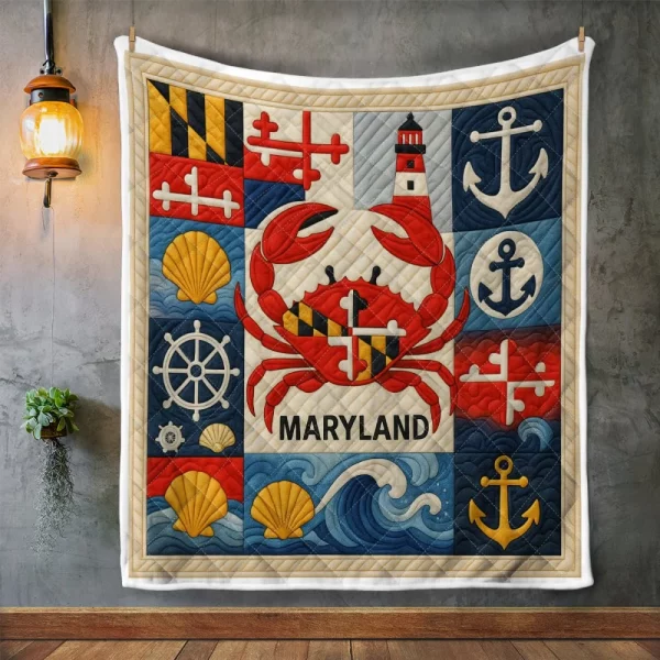 Best Maryland Design Quilt MD57 - Image 2