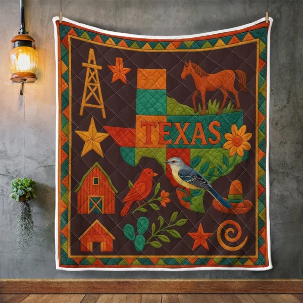 Best Texas Design Quilt TXQ19 - Image 43