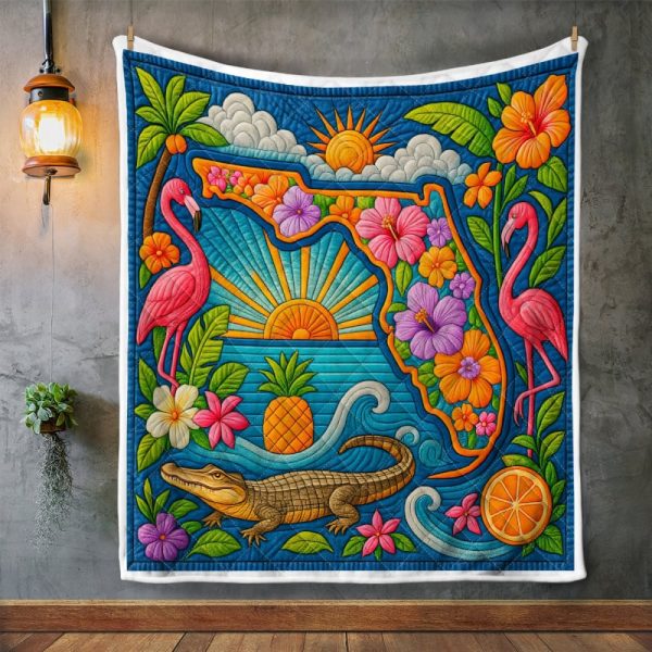 Best Texas Design Quilt FL55 - Image 2