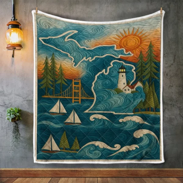 Best Michigan Design Quilt MCG9 - Image 2