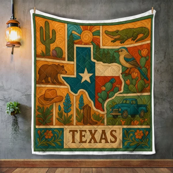 Best Texas Design Quilt TXQ103 - Image 2