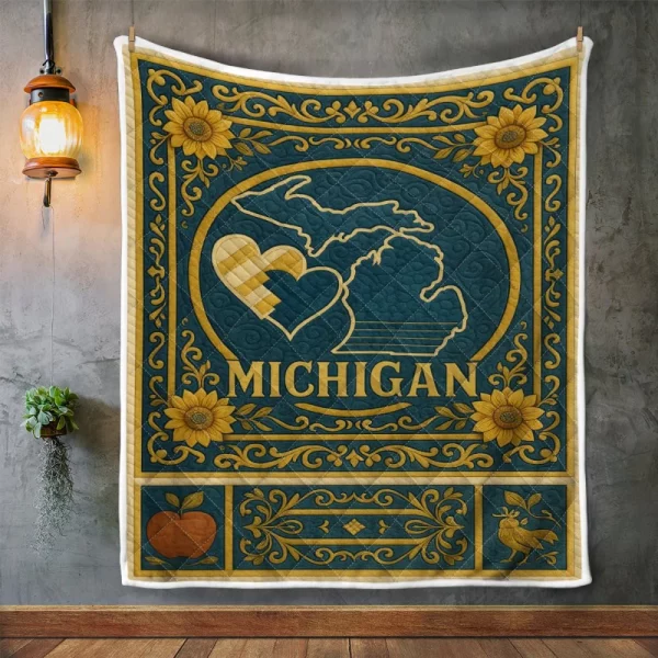 Best Michigan Design Quilt MCG15 - Image 2